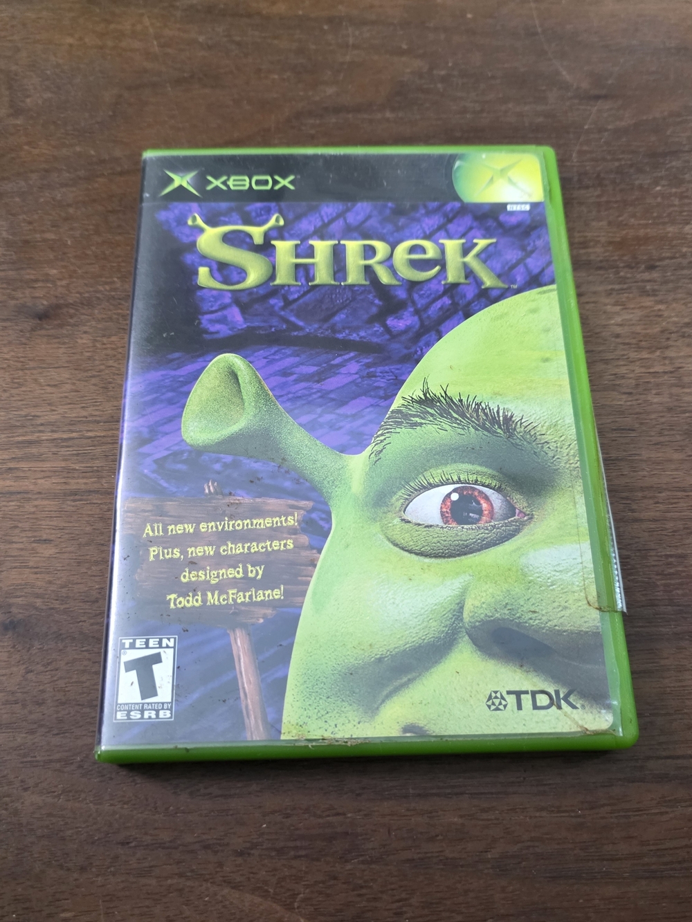 OG Xbox Shrek Game